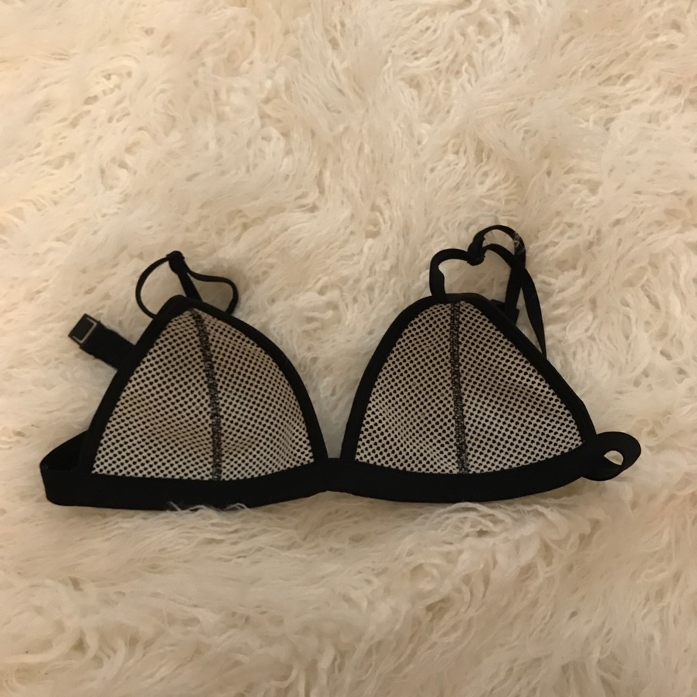 Mesh “Triangl” Bikini Top